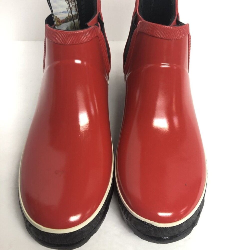 Baffin Women’s Pond, Red Ankle Booties, Size 7M - Picture 3 of 6